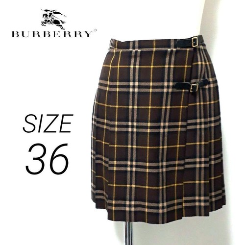 Mini jupe plissée - , burberry