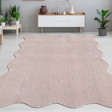 Tapis design rose blush