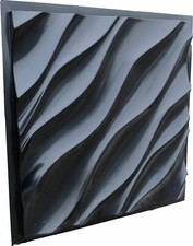 Moule en béton baleine panneaux muraux 3D plâtre art mural décoratif carrelag...