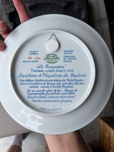Assiette collection limoges - collection,