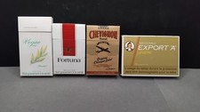 Lot de 4 paquets de cigarettes