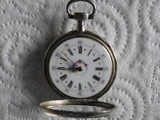 gousset homme argent cadran