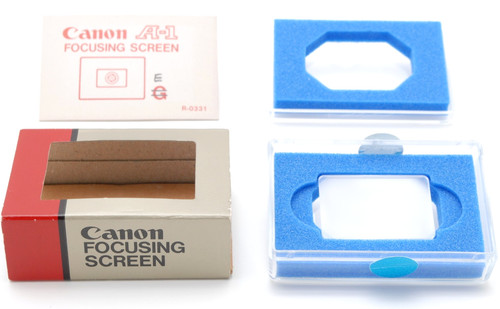 Canon focusing screen type - canon,