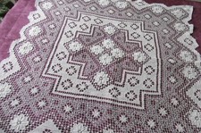 Nappe réalisée en dentelle