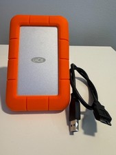 LaCie 500GB Rugged USB 3.0 HDD External Storage Hard Drive - Low Use!