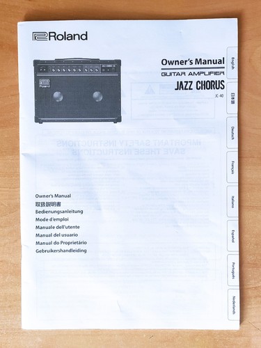 Roland jazz chorus 40 - roland, jc-40