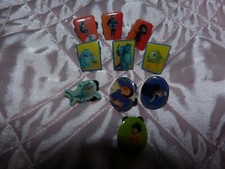 VDS LOT DE 10 POP PIN'S