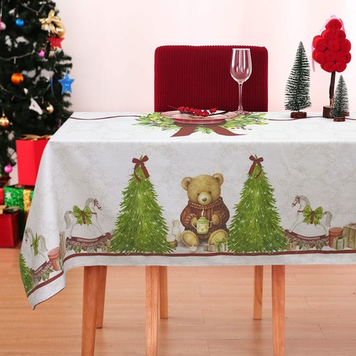 Nappe noël places - de,