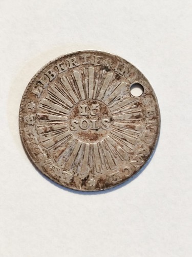 Pieces sols argent - argent, 1794