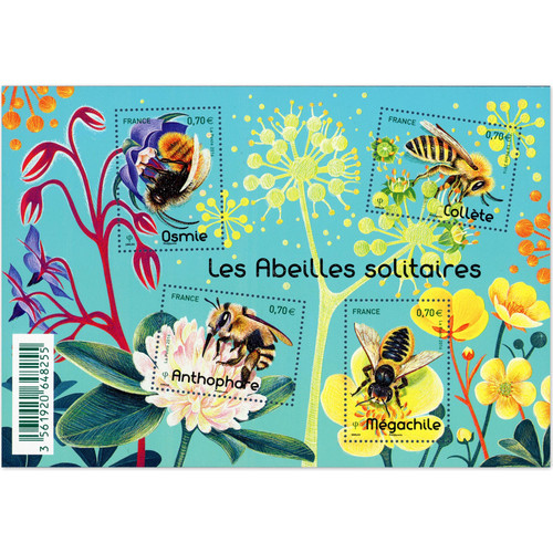 Feuillet f5052 abeilles - n°f5052, "abeilles
