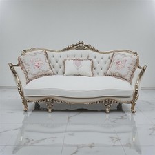 Ensemble salon Louis XV blanc