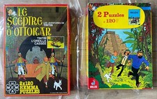 TINTIN HERGE LOT 2 * 2 PUZZLE