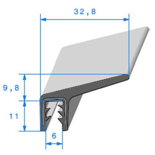 Joint coffre sur armature - joint,