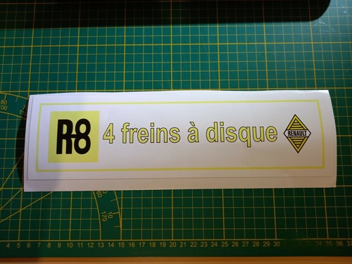 Sticker autocollant renault - sticker, 8