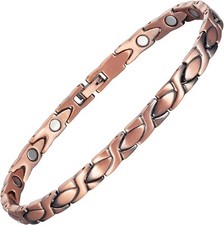 Pure Copper Bracelet for Women  Magnets Bracelets Therapy Arthritis Pain Relief