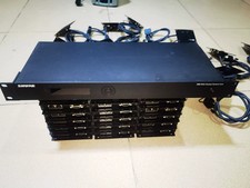 Used One set of SHURE DIS equipment, 5900 processor 1PC+microphone 16PC