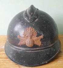 Casque Adrian  Jus Grenier WW1