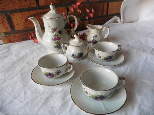 Ancien service cafe - service, dinette