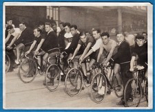 vintage photo Blanchonnet cyclisme Veld'hiv Paris track cycle velo piste 1929