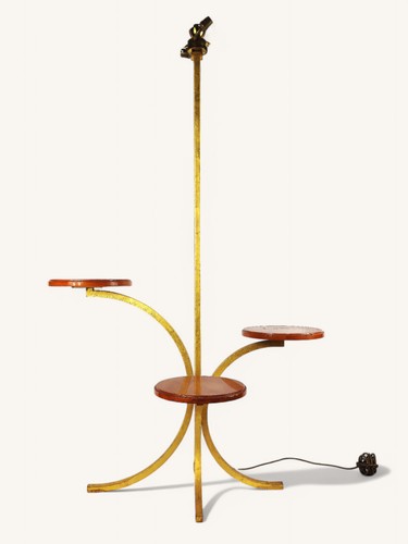 Floor lamp gilt - floor, in