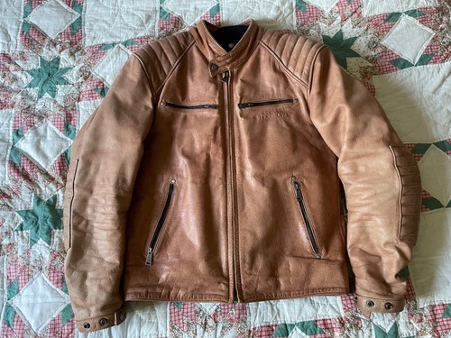 Helstons rocket leather jacket - leather,