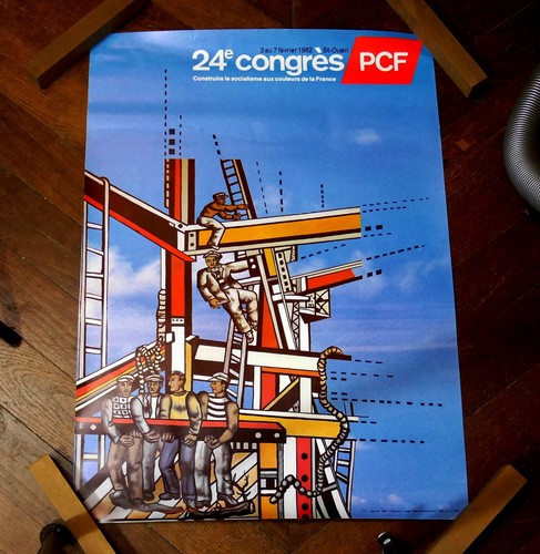 Ancienne affiche politique pcf - ancienne,
