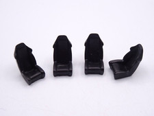 ALEZAN MODELS . ACCESSOIRES 1/43 . SET 4 SIEGES BAQUET ANNEES 1980 '.