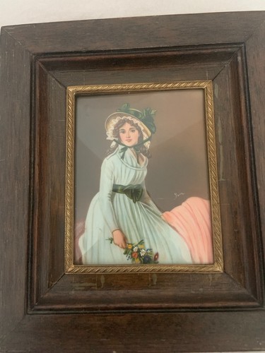 Peinture miniature ancienne - peinture,