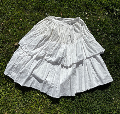 Jupon ancien 1900 coton - ancien,