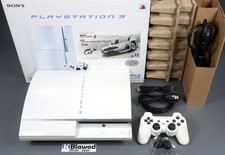 SONY PLAYSTATION 3 PS3 Ceramic White CECHL00 Console 80GB Tested Japan Import