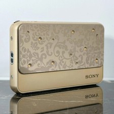 SONY Cyber Shot DSC-T99D 14.1MP CCD Vintage Digital Camera Gold