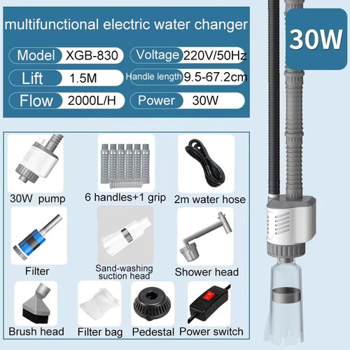 Aquarium water change - aquarium,
