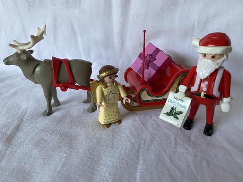 Playmobil traineau père - traineau, noël