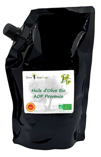 Huile olive bio aop - huile,