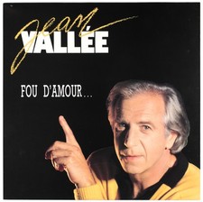 JEAN VALLEE - Fou d'amour - 1989 France LP