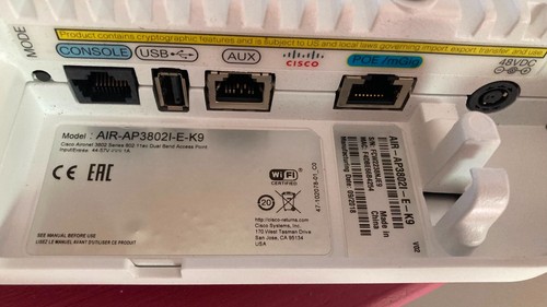 Cisco air ap3802i borne - -,