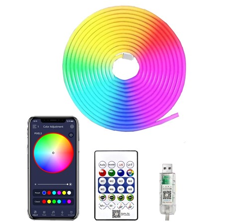 Bande led néon rgb - néon, rgb+ic