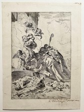 Pietro TESTA, dit LUCCHESINO (d’après) - Saint Roch et Saint Nicolas..