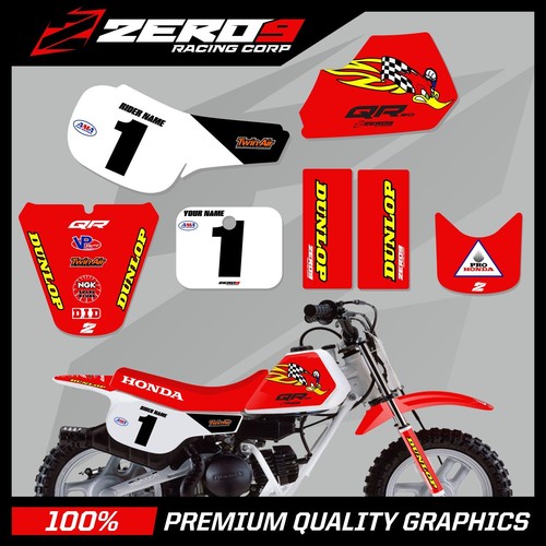 Honda motocross graphics - qr,