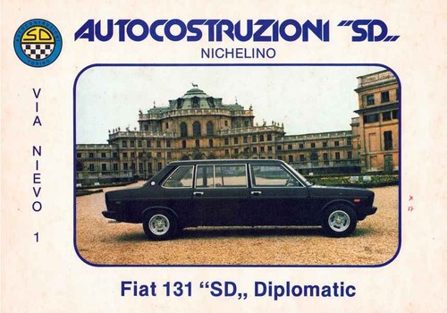 Catalogue brochure fiat 131 - brochure, sd