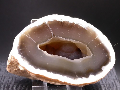 Demi géode agate - demi,