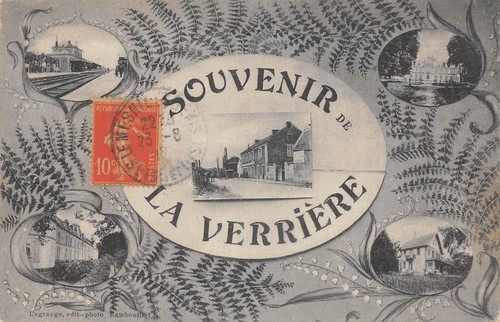 Cpa souvenir la verriere - cpa,