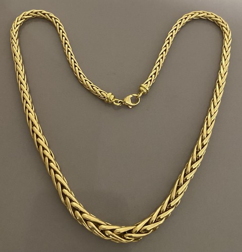 Superbe collier chaîne maille