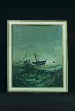 Tableau ancien impressionniste