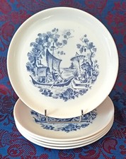 ARCOPAL * DECOR ASIATIQUE bleu