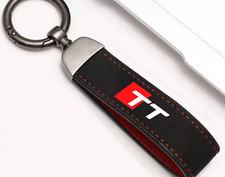 Porte clés TT cuir Alcantara
