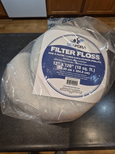 Seapora filter floss x - 12",