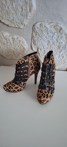 Ash bottines cuir - ash, imprimé