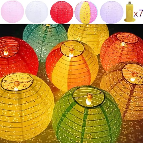 Lanternes papier led - en,