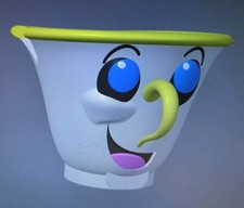 Cover cap hitch tea cup - cute - with anti-theft protection